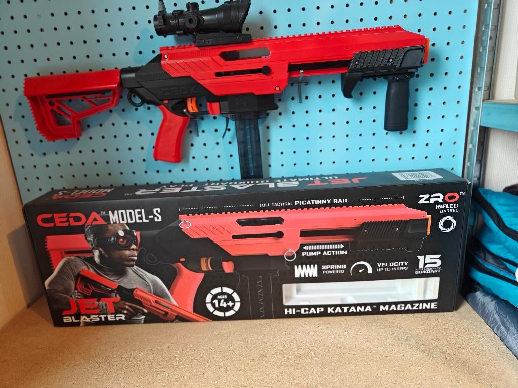 Nerf sniper, Ophalen of Verzenden, Zo goed als nieuw