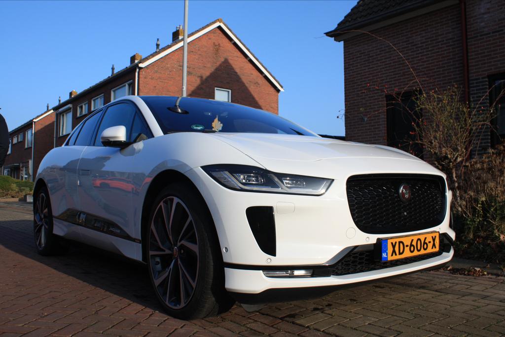 Jaguar I-PACE Ev400 400pk AWD Aut 2018 Wit, Auto's, 44 min, I-PACE, Wit, Elektrisch