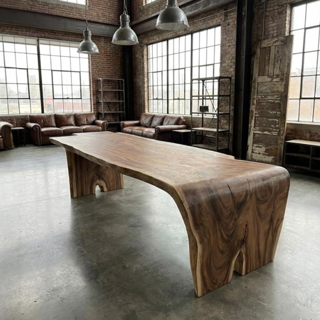 Suar boomstamtafel - Uniek en op maat gemaakt, Ophalen, 100 tot 150 cm, Info@mokana.nl, Mokana