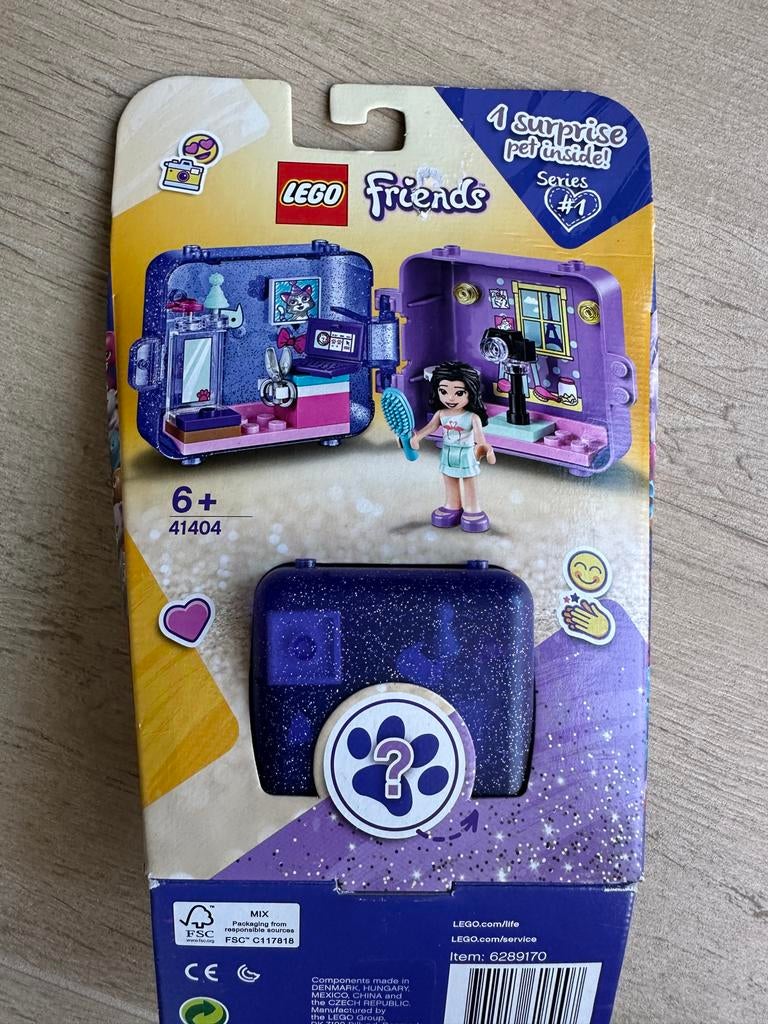 LEGO Friends 41404 - Emma's Speelkubus, Ophalen of Verzenden, Zo goed als nieuw, Complete set, Lego