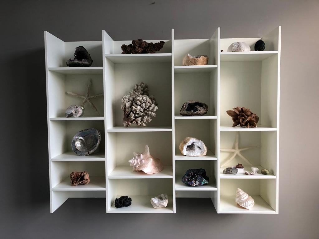 Wandkast Sangiacomo, Ophalen, Met plank(en), Zo goed als nieuw, Minder dan 150 cm