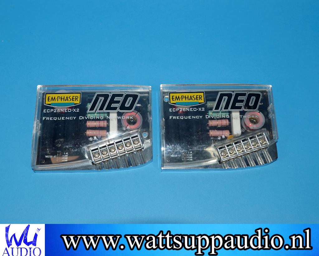 Emphaser ECP26NEO-X2 Crossover / Filterset set van 2