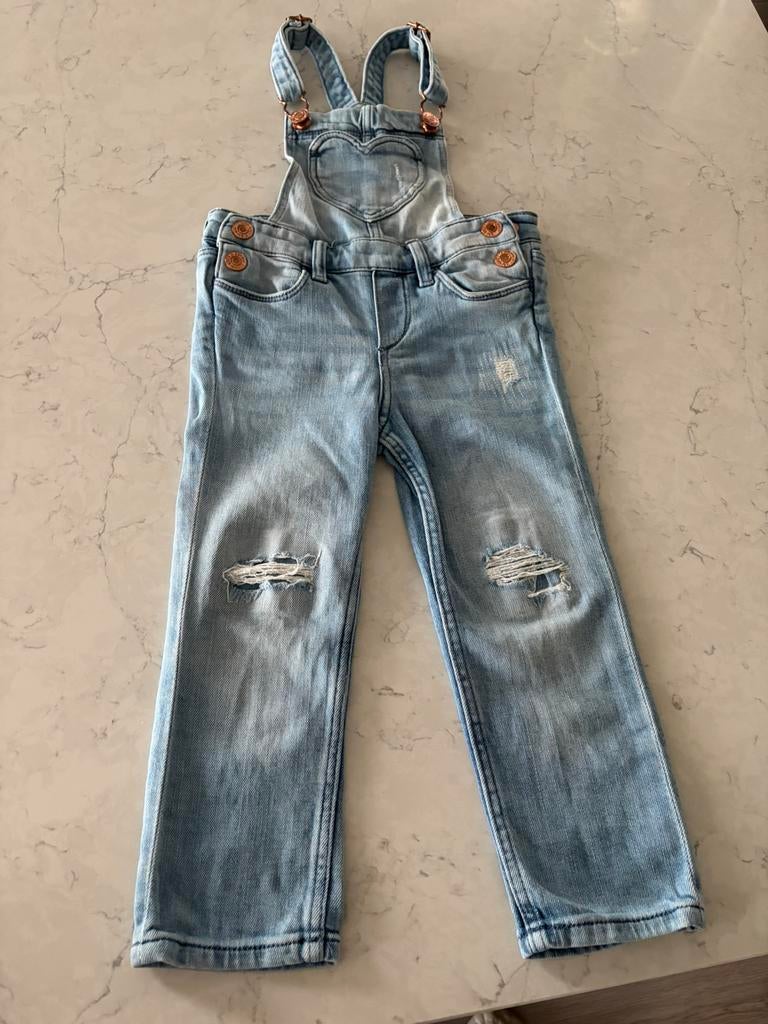 H&M Tuinbroek maat 98, Kinderen en Baby's, Kinderkleding | Maat 110, Ophalen of Verzenden, Zo goed als nieuw, Meisje, Broek