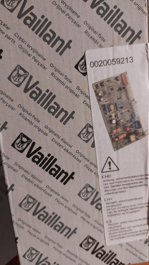 VAILLANT PRINT 0020059213, Minder dan 30 cm, Cv-ketel of Combi-ketel, Nieuw, Minder dan 60 cm