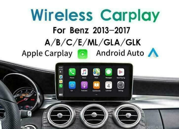 Mercedes NTG4.5 NTG4.7 draadloos Apple Carplay AndroidAuto, Ophalen of Verzenden, Nieuw