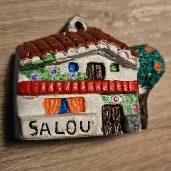 2x koelkast magneet Salou, Verzamelen, Ophalen of Verzenden