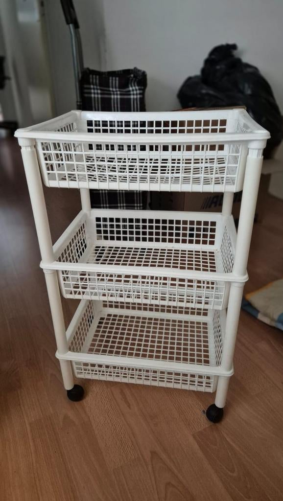 Keuken trolley badkamer trolley 3 laags. Uitneembaar., Ophalen of Verzenden