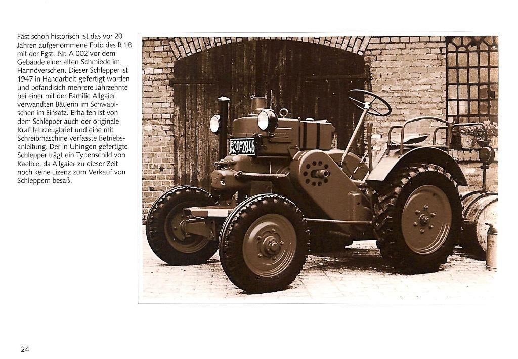 Allgaier classic, die wassergekühlten Schlepper und Motoren, Verzenden, Nieuw, Armin Bauer, Tractor en Landbouw