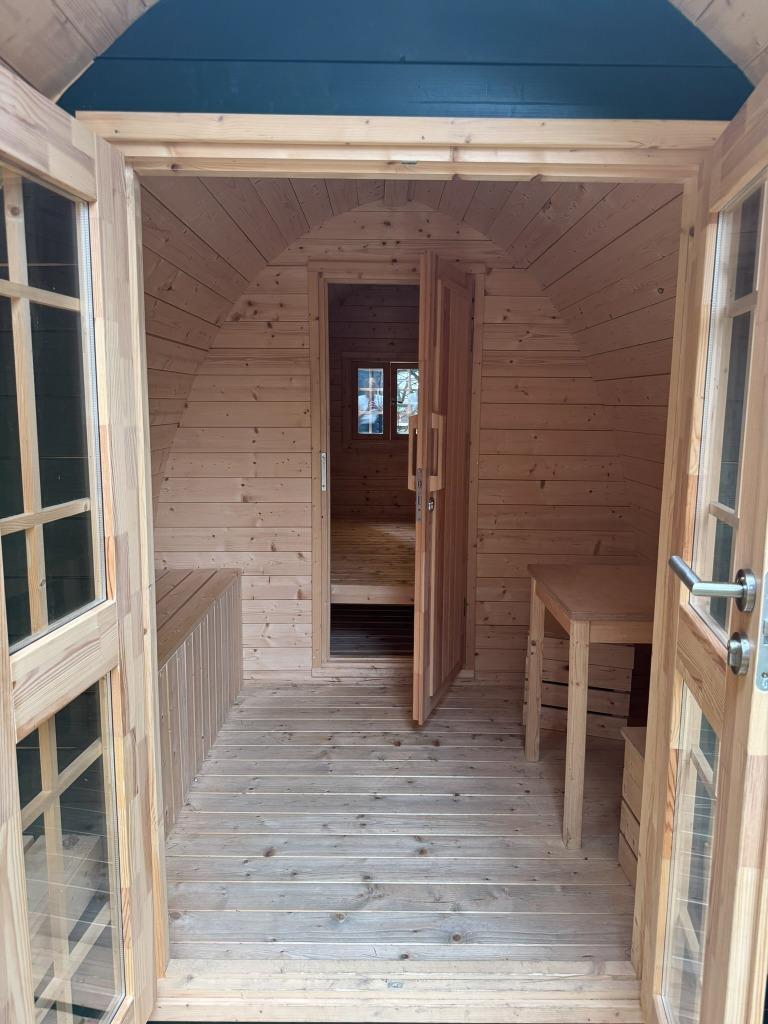 Showmodel Tuinhuis Tuindeco | POD 480 - OP = OP, Tuin en Terras, Tuinhuizen, Ophalen, 200 tot 400 cm, Tuinhuis, 250 tot 500 cm