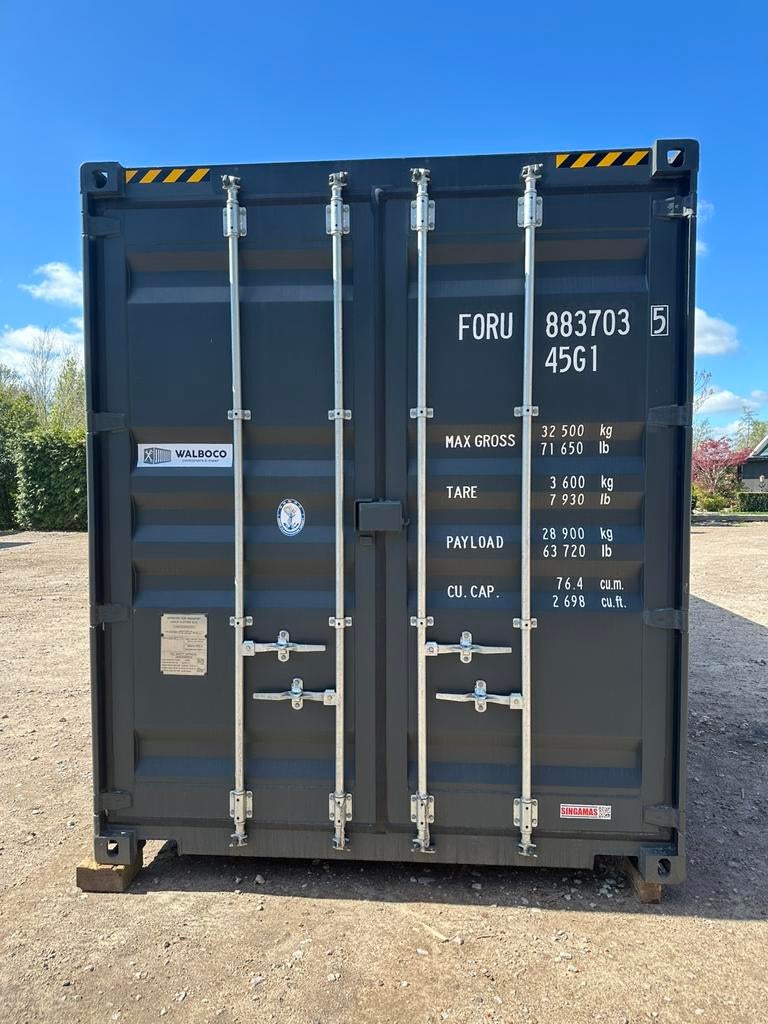 Nieuwe 40ft high cube. Diverse kleuren., Verzenden