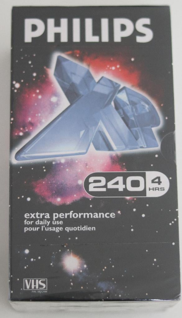 Philips VHS banden 240 min – set van 3 nieuw, Alle leeftijden, Ophalen of Verzenden, Nieuw in verpakking, Overige genres