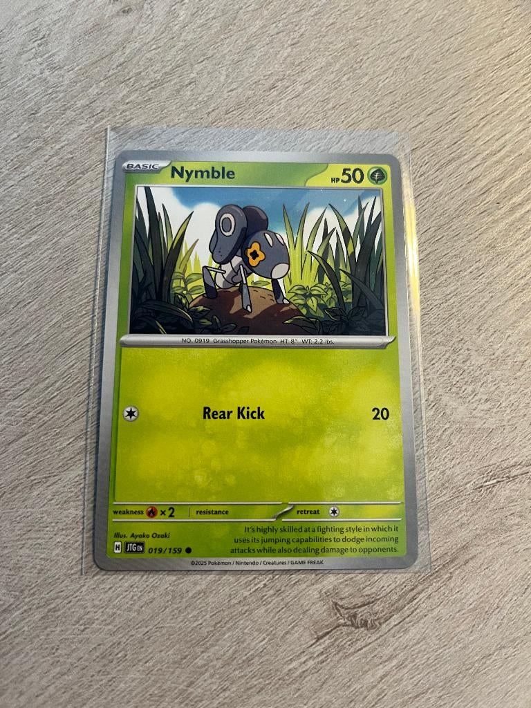 Nymble 019/159 Journey Together | Pokémon Kaart, Ophalen of Verzenden, Nieuw, Losse kaart