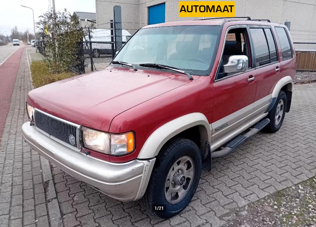 Isuzu Trooper BJ1995 3.2 V6 4x4 USA import! Paris Dakar uitv, Automaat, Overige modellen, Leder, SUV of Terreinwagen