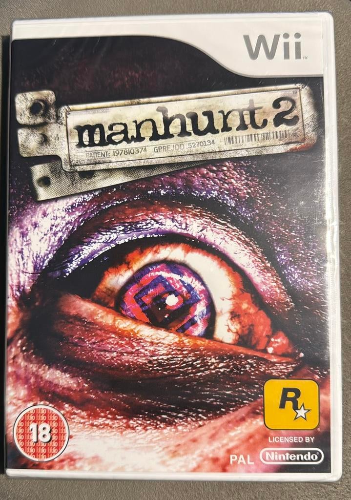 Manhunt 2 *NEW*SEALED*, Spelcomputers en Games, Avontuur en Actie, Vanaf 18 jaar, 1 speler, Nieuw