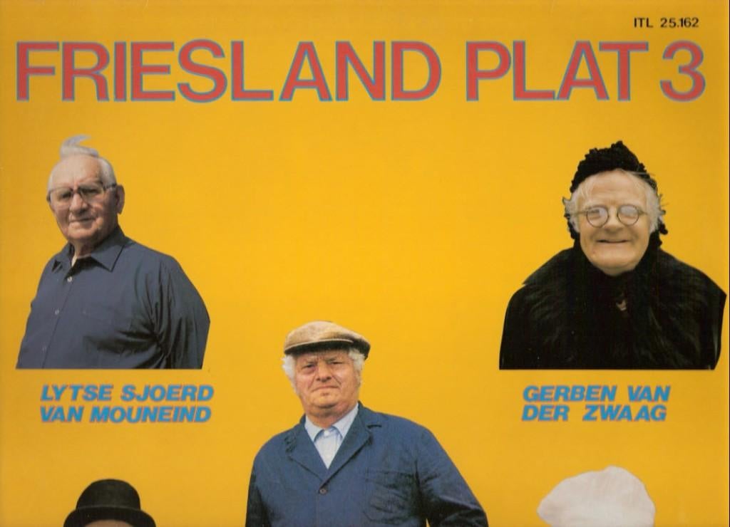 FRYSK  Plat 3 -Friese ceremoniemeesters (conferences), Ophalen, Gebruikt, Overige formaten, Europees