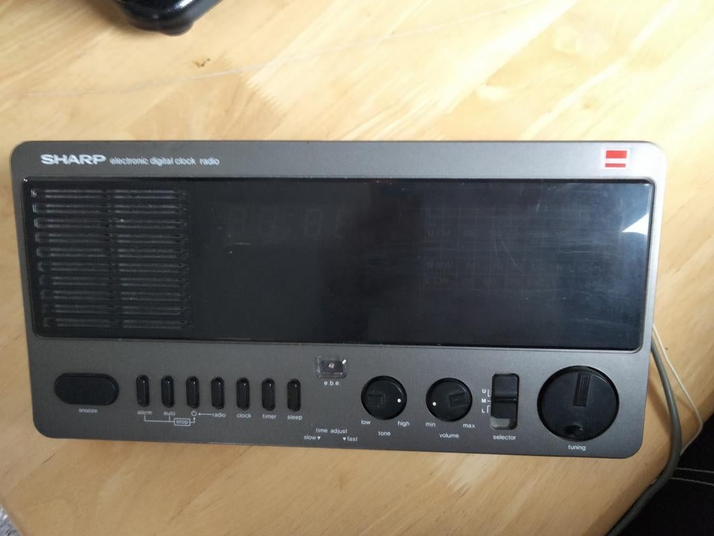 Sharp wekker radio, Ophalen of Verzenden, Minder dan 60 watt, Overige merken