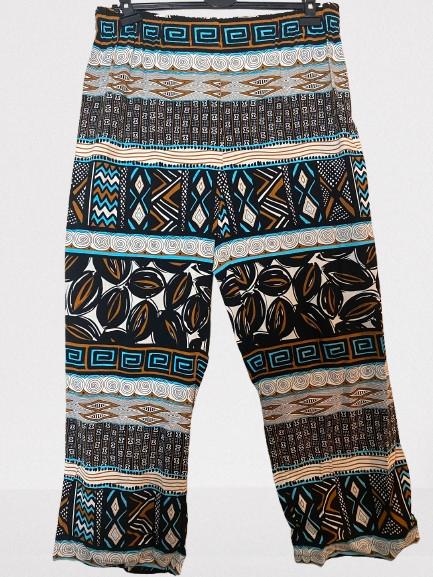 Mona Lisa Super mooie wijde broek 46, Kleding | Dames, Grote Maten, Verzenden, Nieuw, Blauw, Broek of Spijkerbroek
