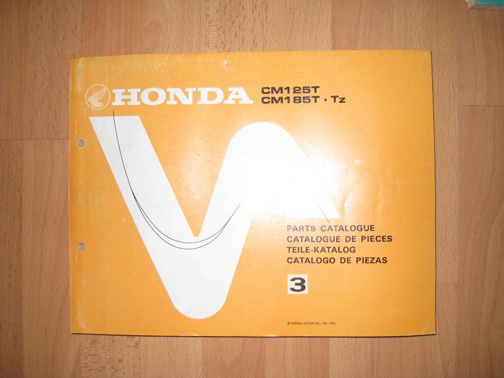 Originele Honda onderdelen boeken onderdelenboek partslist, Motoren, Handleidingen en Instructieboekjes, Honda, Ophalen of Verzenden