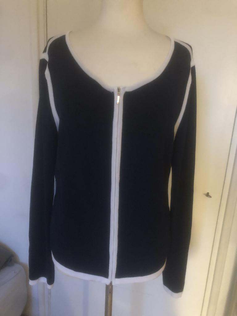 DOLCE VITA blauw vintage vest maat XL, Blauw, Maat 46/48 (XL) of groter, Ophalen of Verzenden, Zo goed als nieuw