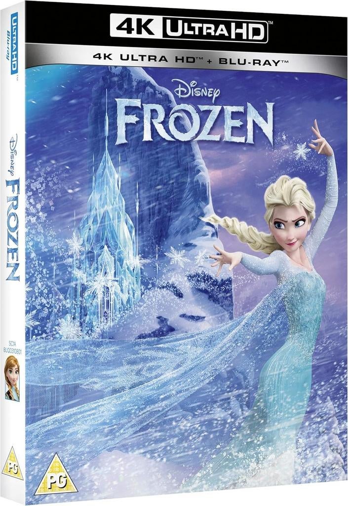 Frozen 4K UHD/Ultra HD Blu-Ray UK (Geseald) Slip, Cd's en Dvd's, Blu-ray, Ophalen of Verzenden, Nieuw in verpakking, Tekenfilms en Animatie