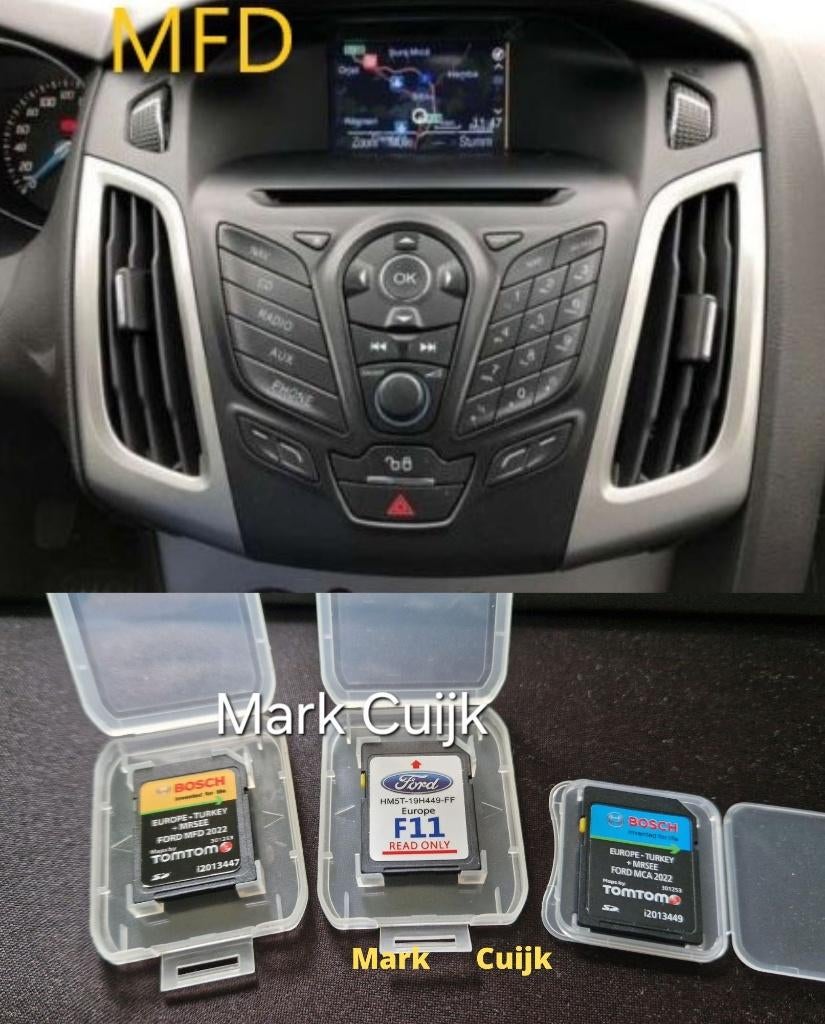 Ford navigatie, 2024 MFD MCA FX SYNC 2 F12 SD Kaart Europa, Heel Europa, Nieuw, Ophalen of Verzenden, Ford sd navigatie sd kaart