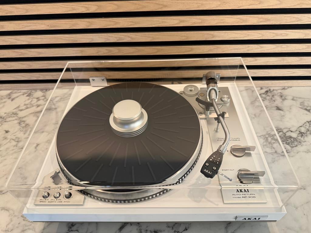 Akai AP-306, VAB-Editie, nieuwstaat, 1 jaar garantie, Audio, Tv en Foto, Platenspelers, Ophalen, Contact@vintageaudiobreda.nl