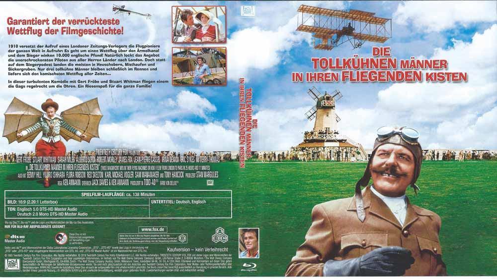 Those Magnificent Men in Their Flying Machines 1965 BLU-RAY, Ophalen of Verzenden, Zo goed als nieuw