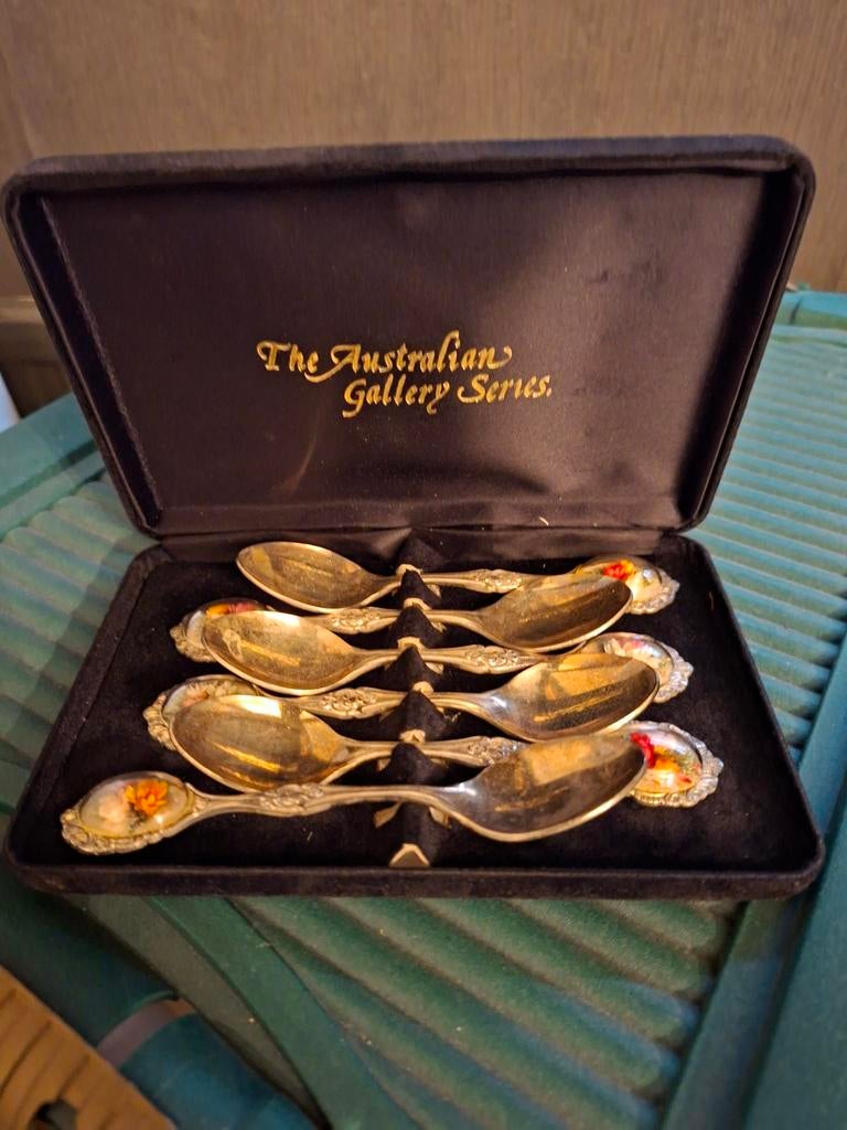 Vintage lepels - The Australian Gallery Series, Ophalen of Verzenden