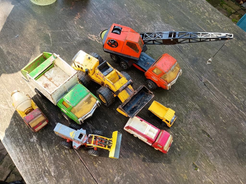 Collectie Tonka en Dinky Toys werkvoertuigen, Ophalen of Verzenden, Gebruikt