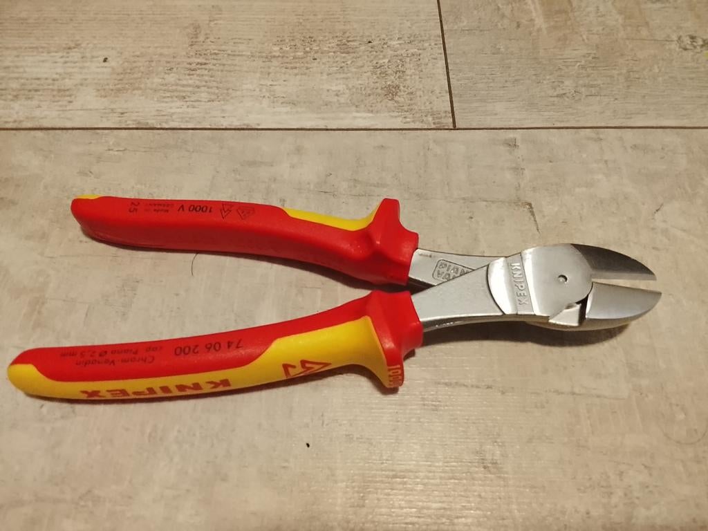 Knipex Krachtzijkniptang 200 mm, Ophalen of Verzenden, Gebruikt