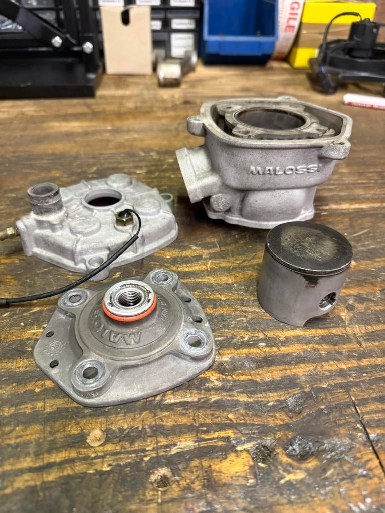 Derbi ot euro2 malossi mhr team 80cc cilinder, Gebruikt, Derbi, DERBI, Derbi