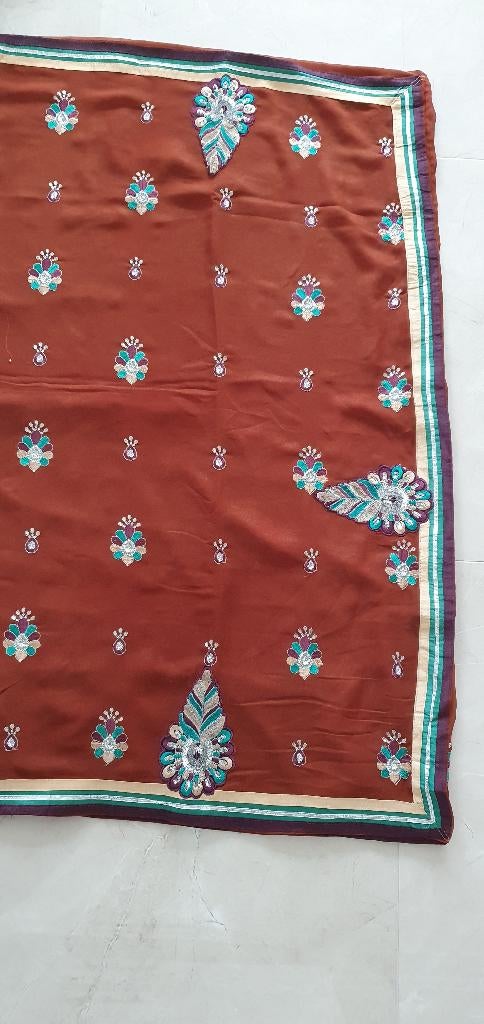 Saree | Sari - met blouse, Ophalen of Verzenden, Zo goed als nieuw, Overige typen