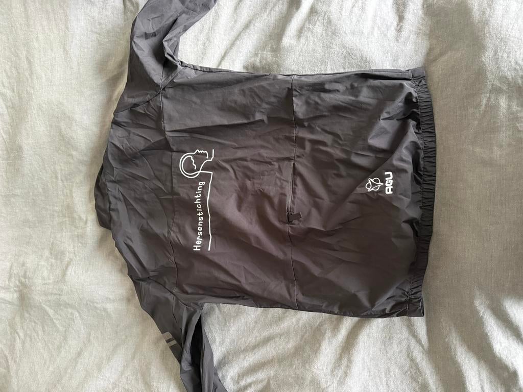 AGU regenjack teamnl - Zo goed als nieuw, Ophalen of Verzenden, Zo goed als nieuw, Bovenkleding, Heren