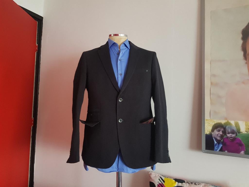 PME Legend Colbert super pasvorm met Zwarte kleur maat M, Kleding | Heren, Kostuums en Colberts, Zwart, Nieuw, Pme Legend, Verzenden