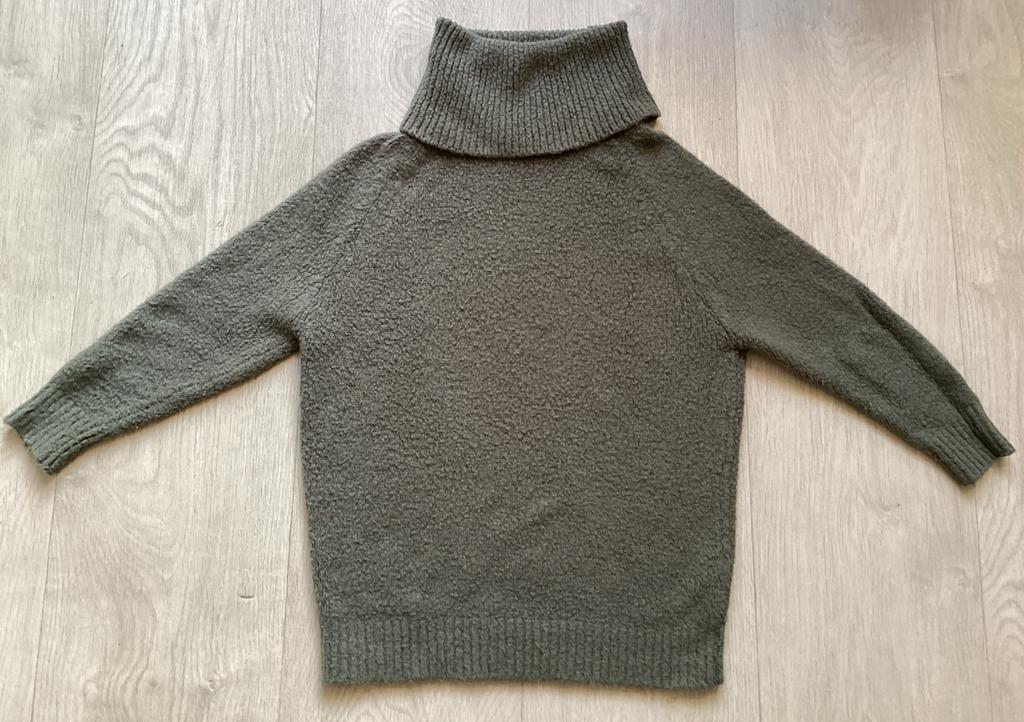 Groene trui met kol van Atmosphere Maat S, Ophalen of Verzenden, Gedragen, Maat 36 (S), Groen