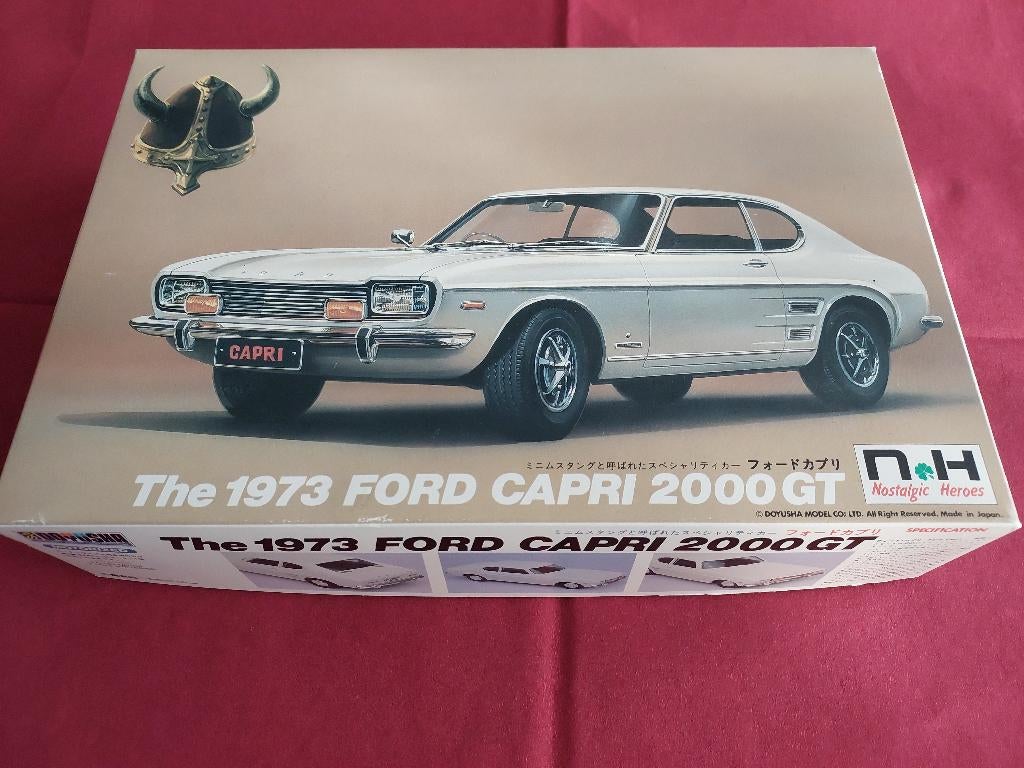 FORD CAPRI 2000 GT BOUWDOOS 1994 ALLES NOG IN DICHTE ZAKJES, Overige merken, Auto, Groter dan 1:32, Nieuw