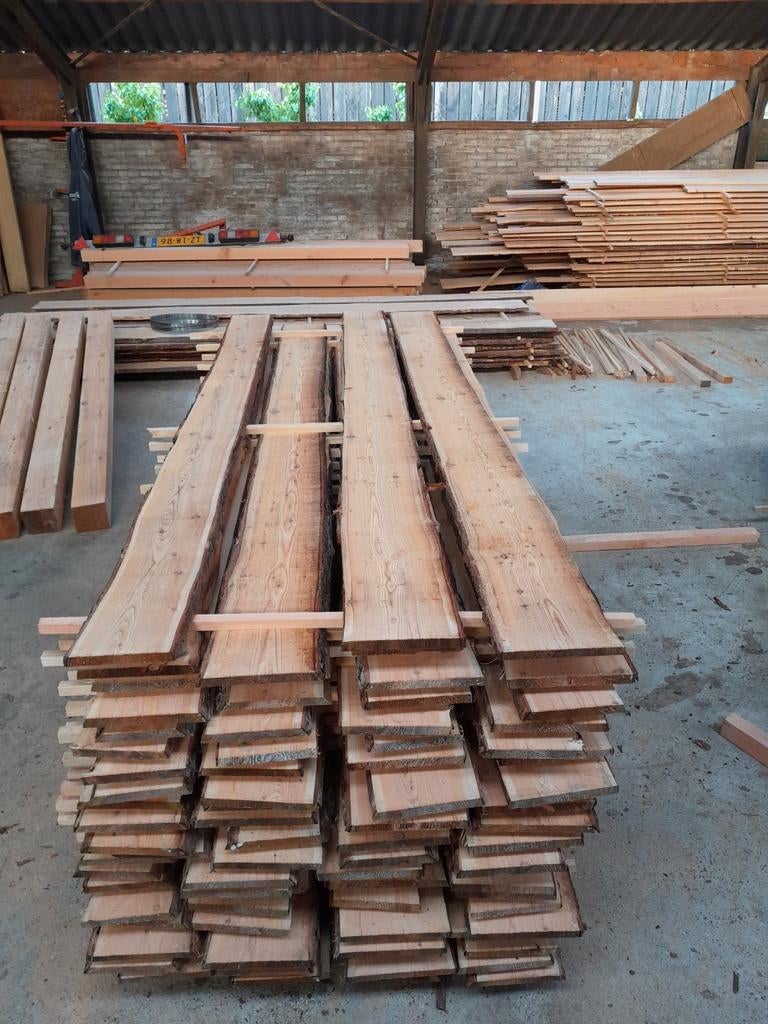 Lariks  douglas schaaldelen, Ophalen of Verzenden, Nieuw, 250 cm of meer, Planken