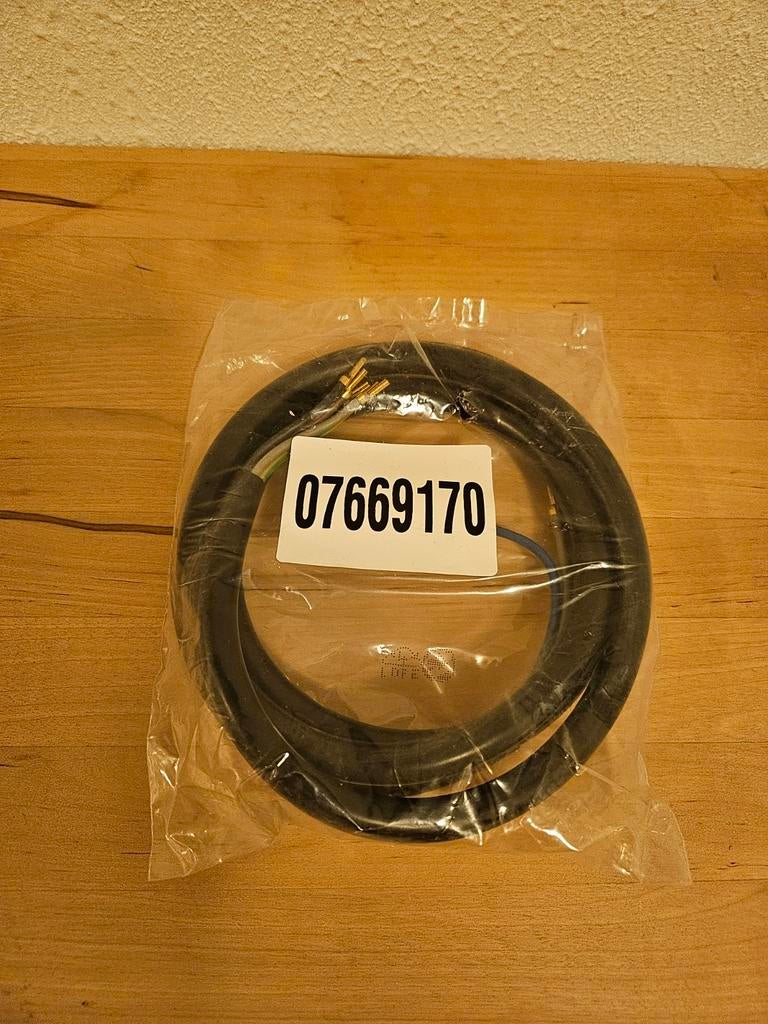 Miele 07669170 aansluitkabel voor wasmachine/droger, Witgoed en Apparatuur, Was-droogcombinaties, Ophalen of Verzenden