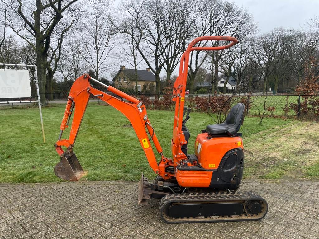 Kubota u10 graafmachine minigraver 2017, Ophalen