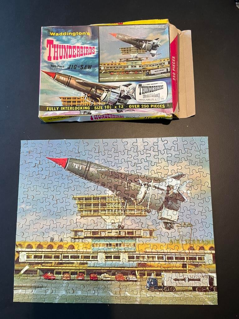 Puzzel thunderbirds, Verzamelen, Ophalen of Verzenden, Overige typen