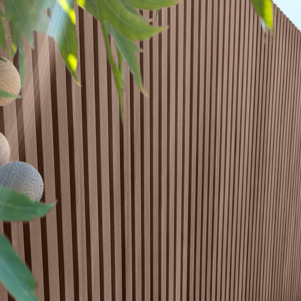 Partij Rhombus Teak Gevelbekleding 280 cm lang / 25% korting, Minder dan 25 mm, Nieuw, Ophalen of Verzenden, 250 tot 300 cm