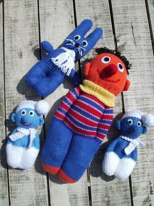 Knuffel: bijv. smurfje of haasje (nieuw), Ophalen, Nieuw, Overige typen