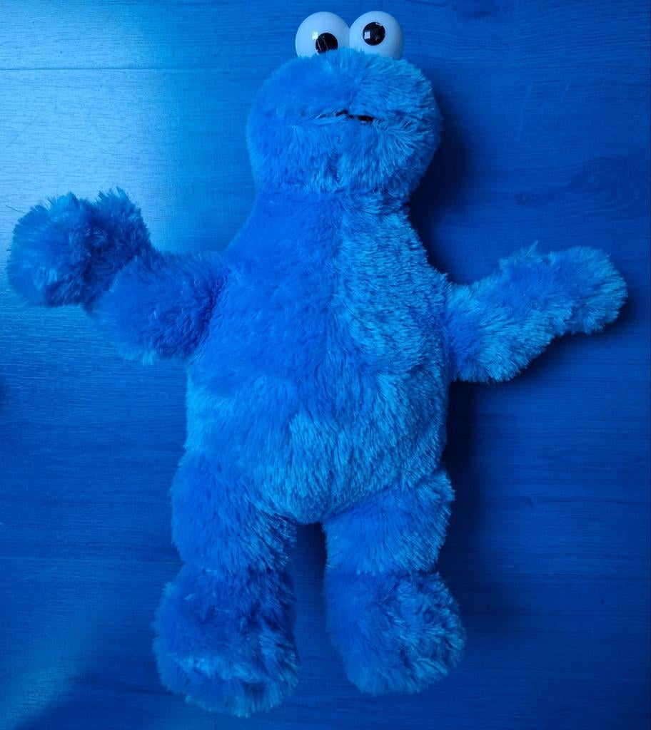 Knuffel Koekiemonster Sesamstraat 16cm, Ophalen of Verzenden, Nieuw, Overige typen