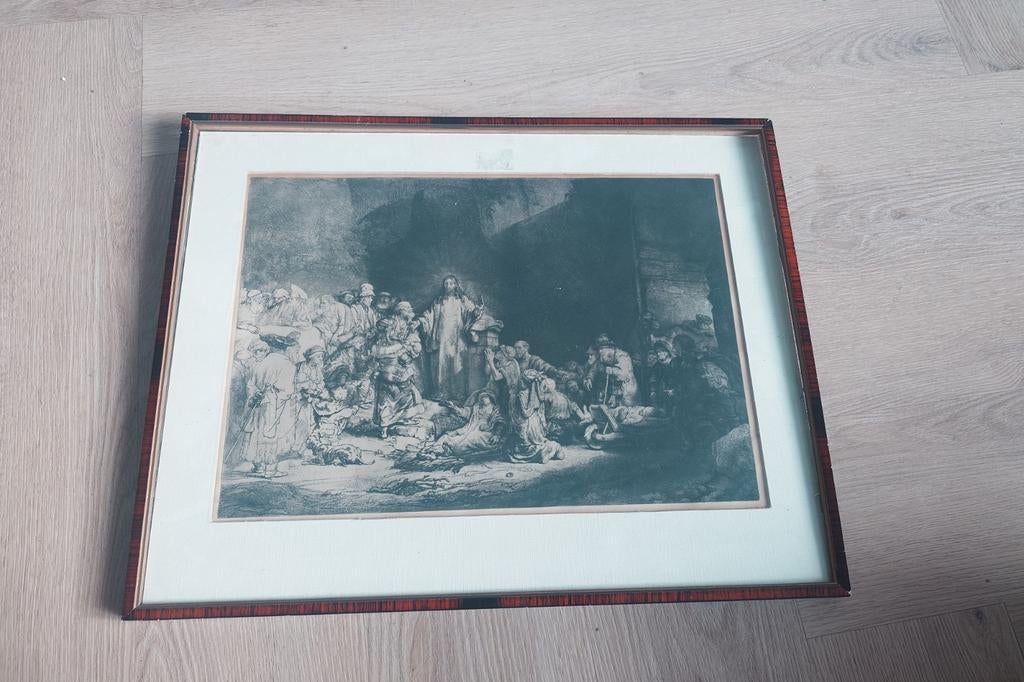 Rembrandt " Honderdguldenprent ", Ophalen of Verzenden