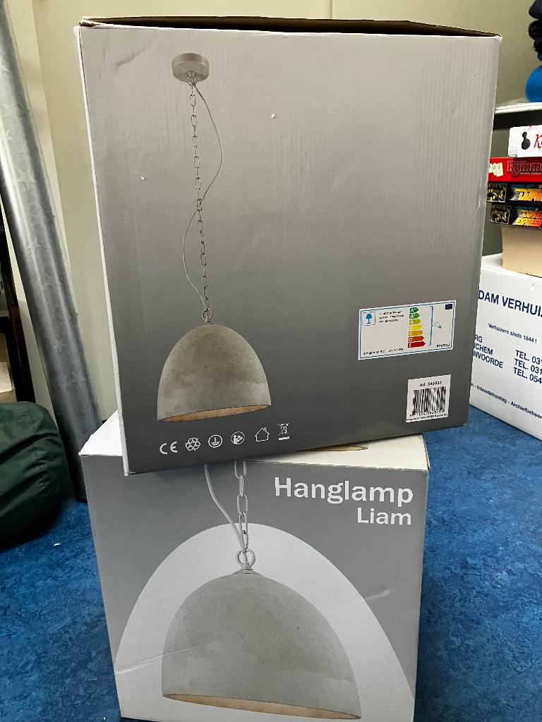 Hanglampen, Ophalen, Overige materialen, 50 tot 75 cm, Zo goed als nieuw