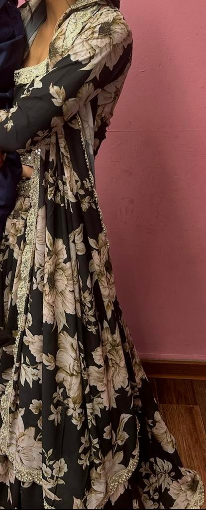 Mooi indiase kleding (lehnga ), Kleding | Dames, Overige typen, Zwart, Ophalen of Verzenden, Zo goed als nieuw