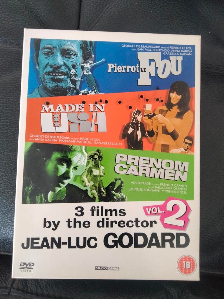 Jean-Luc Godard - 3 Films Vol. 3 DVD Boxset, Ophalen of Verzenden