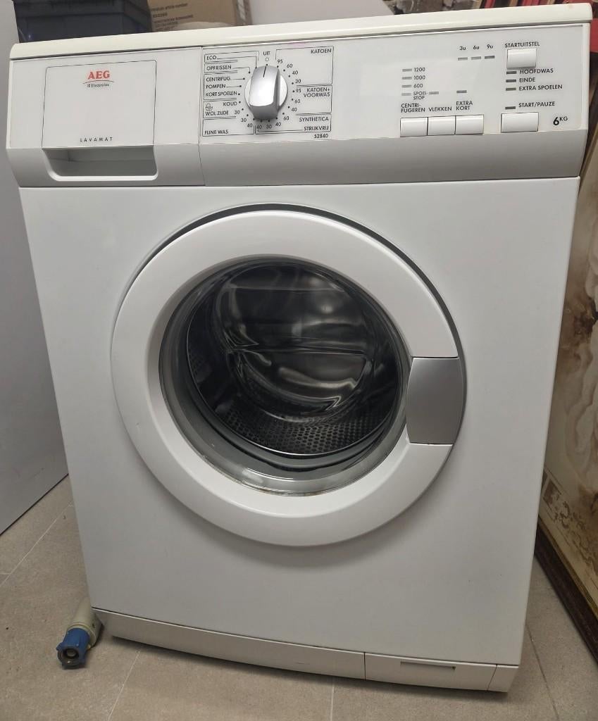 AEG Lavamat wasmachine 6 kg – Energielabel A – werkt goed!, Witgoed en Apparatuur, Wasmachines, Gebruikt, Voorlader, 6 tot 8 kg