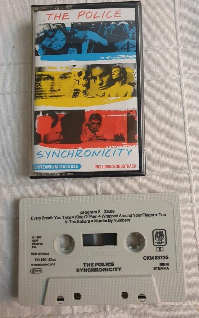 Cassettebandje The Police - Synchronicity, Verzenden, Pop, 1 bandje, Voorbespeeld