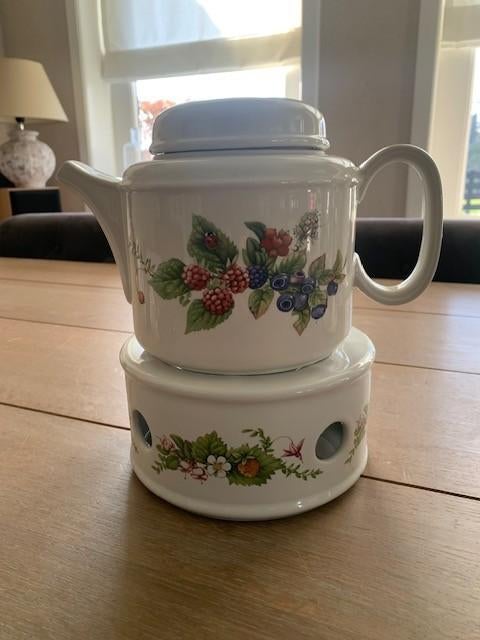 Marjolein Bastin servies theepot met warmhoud stoofje, Keramiek, Overige typen, Ophalen of Verzenden, Zo goed als nieuw